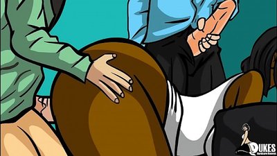 සිසුන් පාසලෙන් පසු කළු ජාතික ගුරුවරයා සමඟ ලිංගිකව හැසිරේ